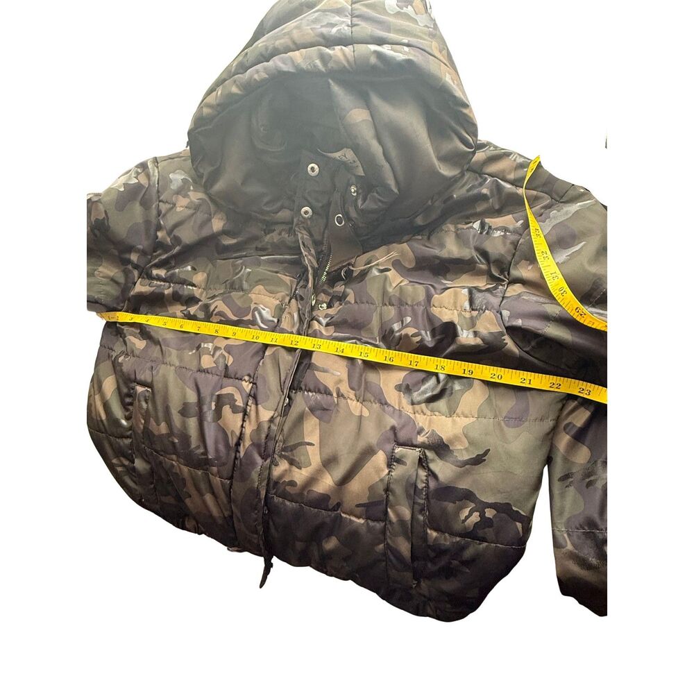 Ashley by 26 International Women’s Camouflage Puffer Jacket Size L Camo Coat - Picture 5 of 8